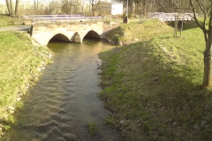 "Rote Brücke" in Einbeck, eine der ältesten erhaltenen Brückenbauwerke in Niedersachsen Ausgebauter (Bildrechte: R. Eikenberg | Fischereiverein Einbeck e.V.)