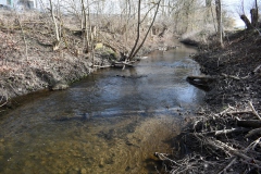 Ansicht Teilstrecke bei erhöhtem Durchfluss